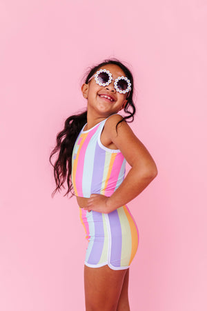 Sherbert Stripes | BOY SHORTS 2-PIECE: 10 year