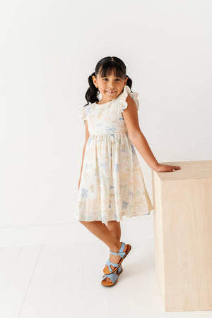 Garden Bows | TIE-BACK DRESS: 5T