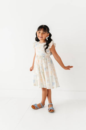 Garden Bows | TIE-BACK DRESS: 5T