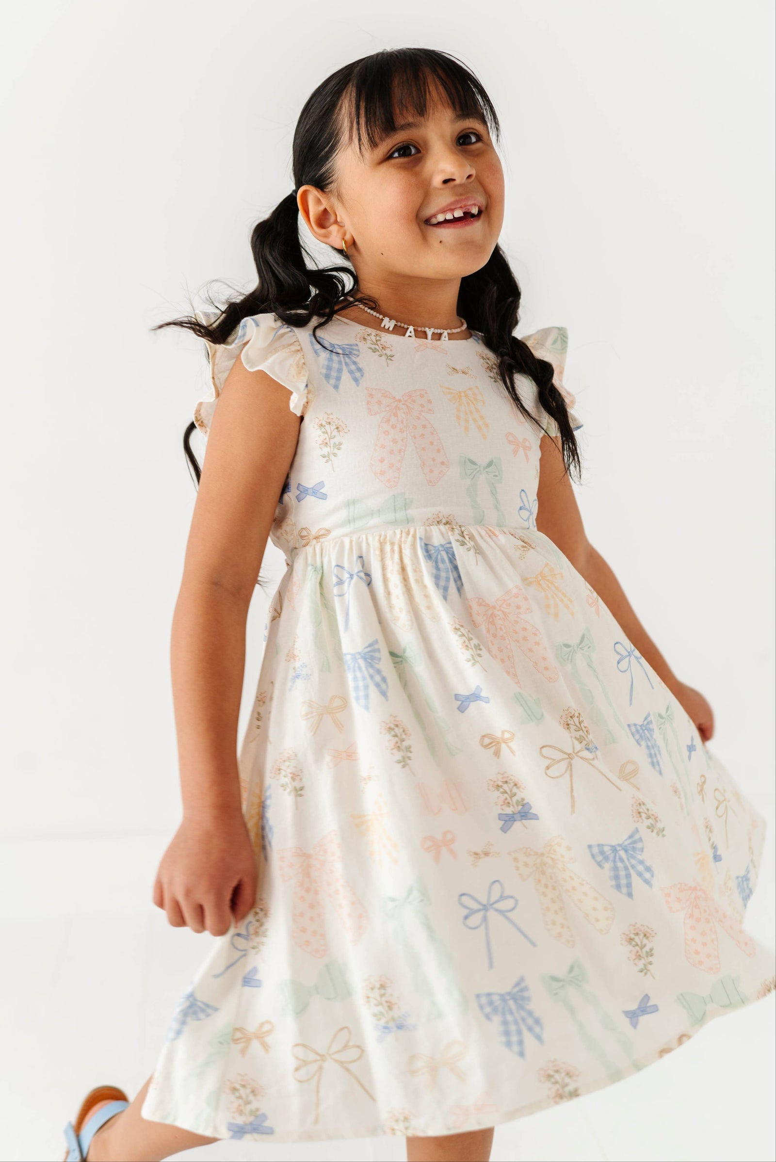 Garden Bows | TIE-BACK DRESS: 5T