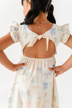 Garden Bows | TIE-BACK DRESS: 5T