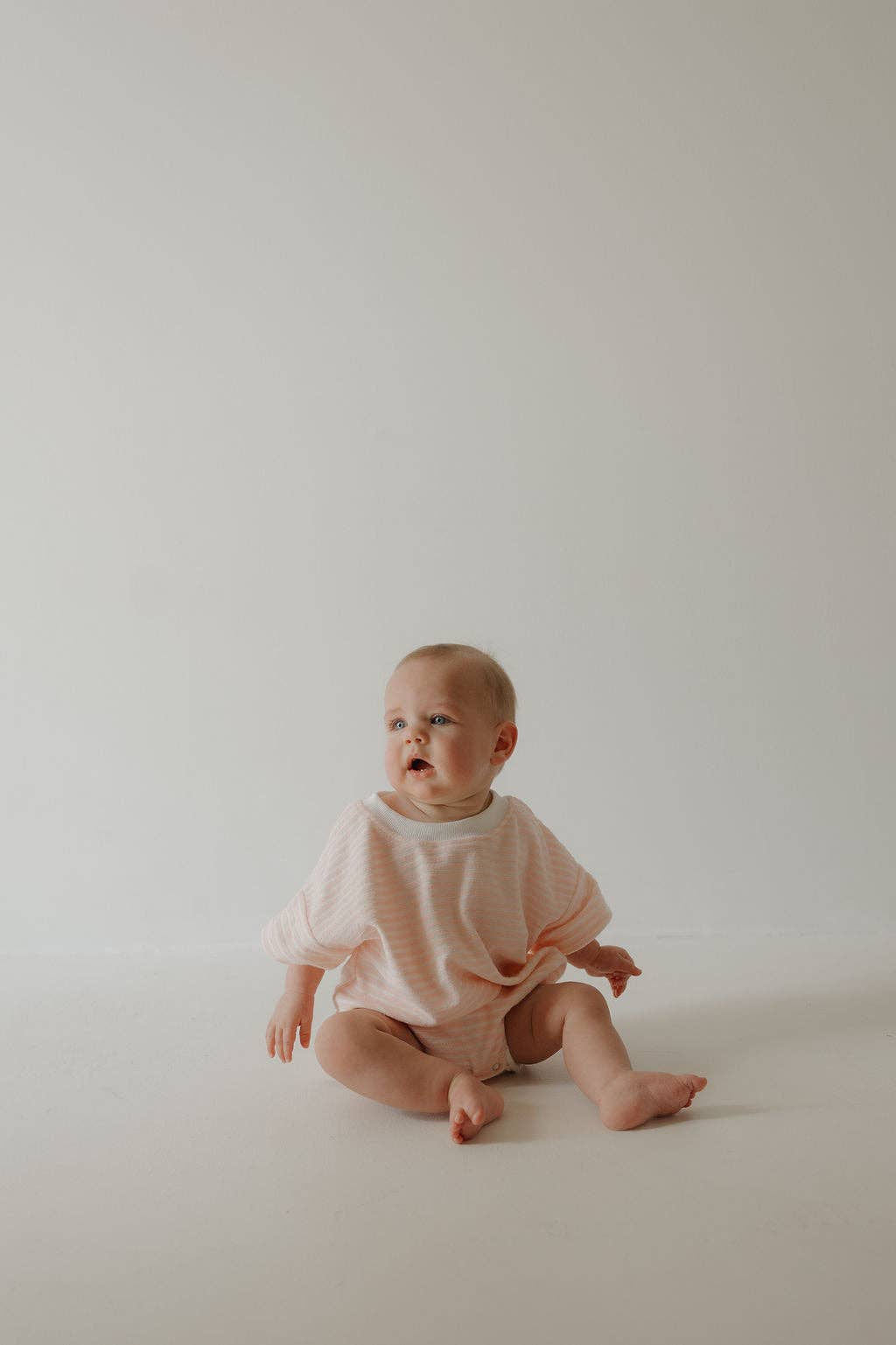 Terry T-Shirt Romper | Cotton Candy