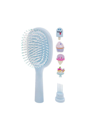 CALA Bristle Bitz Charm Hair Brush - Blue