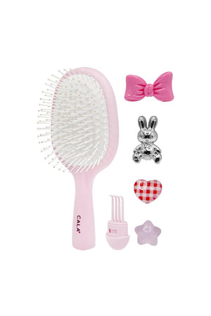 CALA Bristle Bitz Charm Hair Brush - Pink