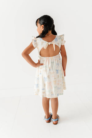 Garden Bows | TIE-BACK DRESS: 5T