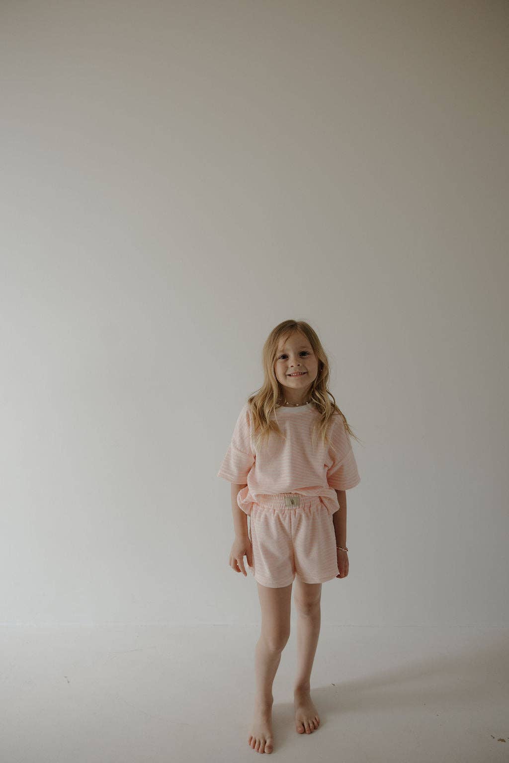 Child Terry Short Set | Cotton Candy