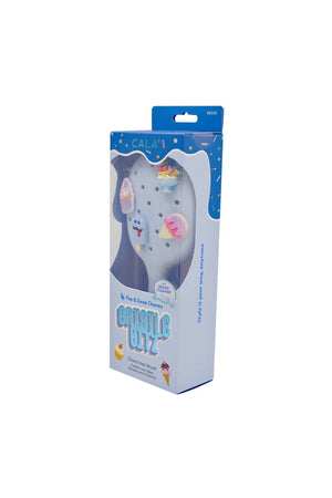 CALA Bristle Bitz Charm Hair Brush - Blue