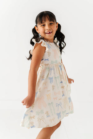 Garden Bows | TIE-BACK DRESS: 5T