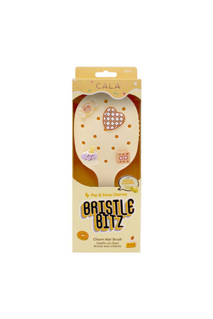 CALA Bristle Bitz Charm Hair Brush - Yellow