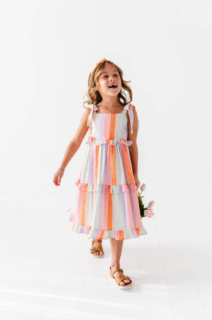 Sorbet Stripe | STRAPPY DRESS: 5T