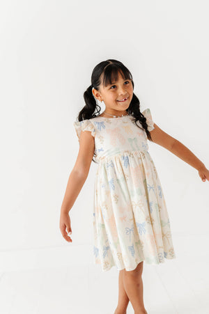 Garden Bows | TIE-BACK DRESS: 5T