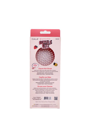 CALA Bristle Bitz Charm Hair Brush - Pink