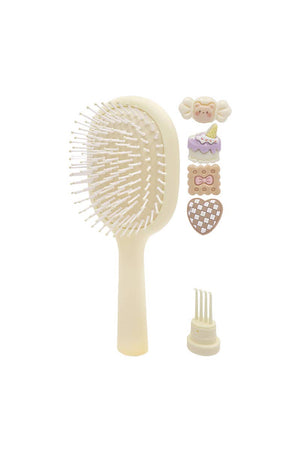 CALA Bristle Bitz Charm Hair Brush - Yellow