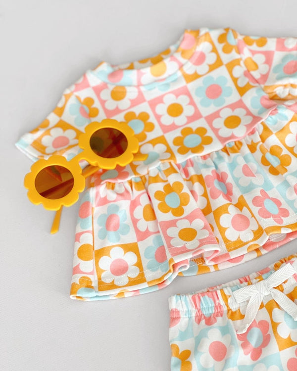 The Jacquard Peplum Top – Hong Hoa