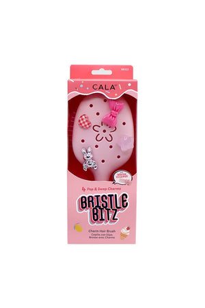 CALA Bristle Bitz Charm Hair Brush - Pink