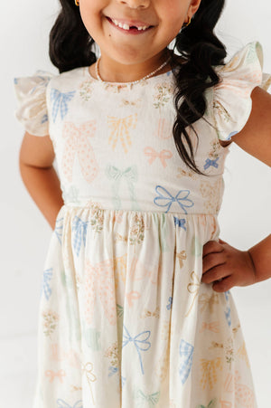 Garden Bows | TIE-BACK DRESS: 5T