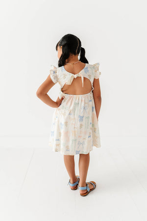 Garden Bows | TIE-BACK DRESS: 5T