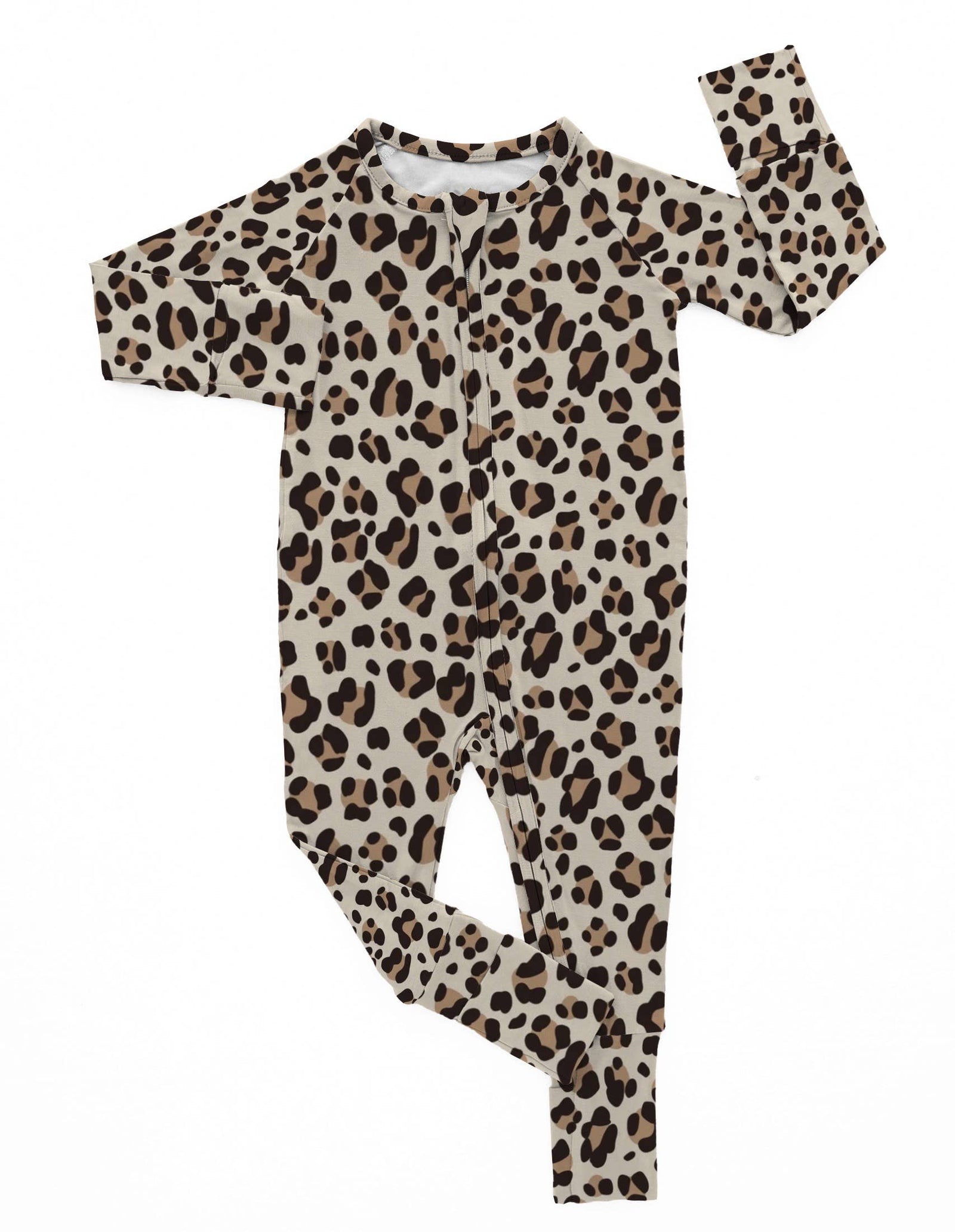 Leopard | Zip Romper
