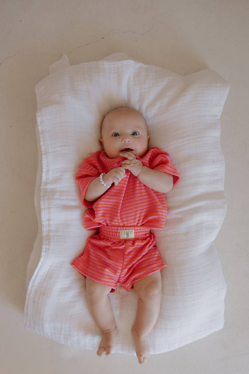 Child Terry Short Set | Strawberry