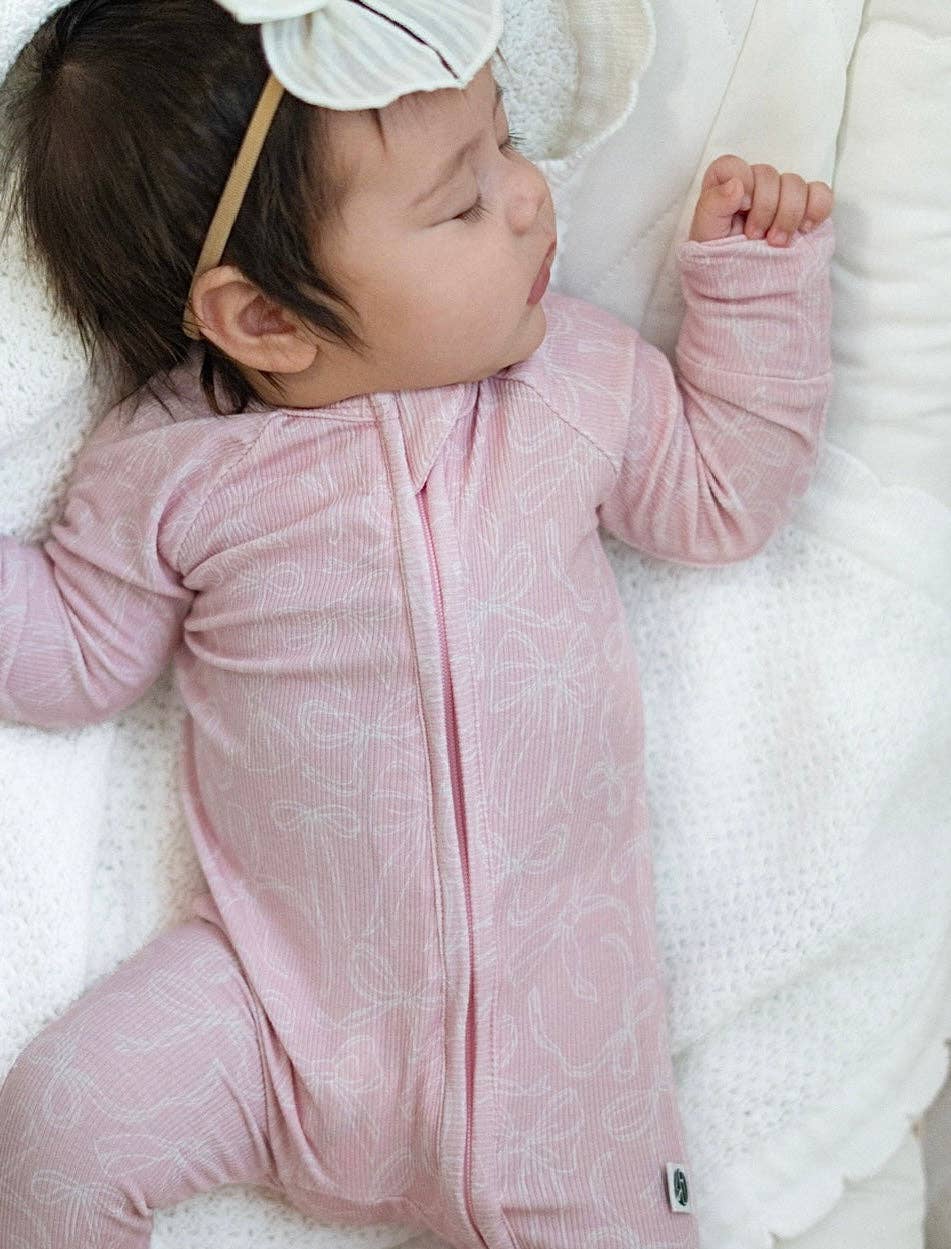 BOWS | ZIP ROMPER