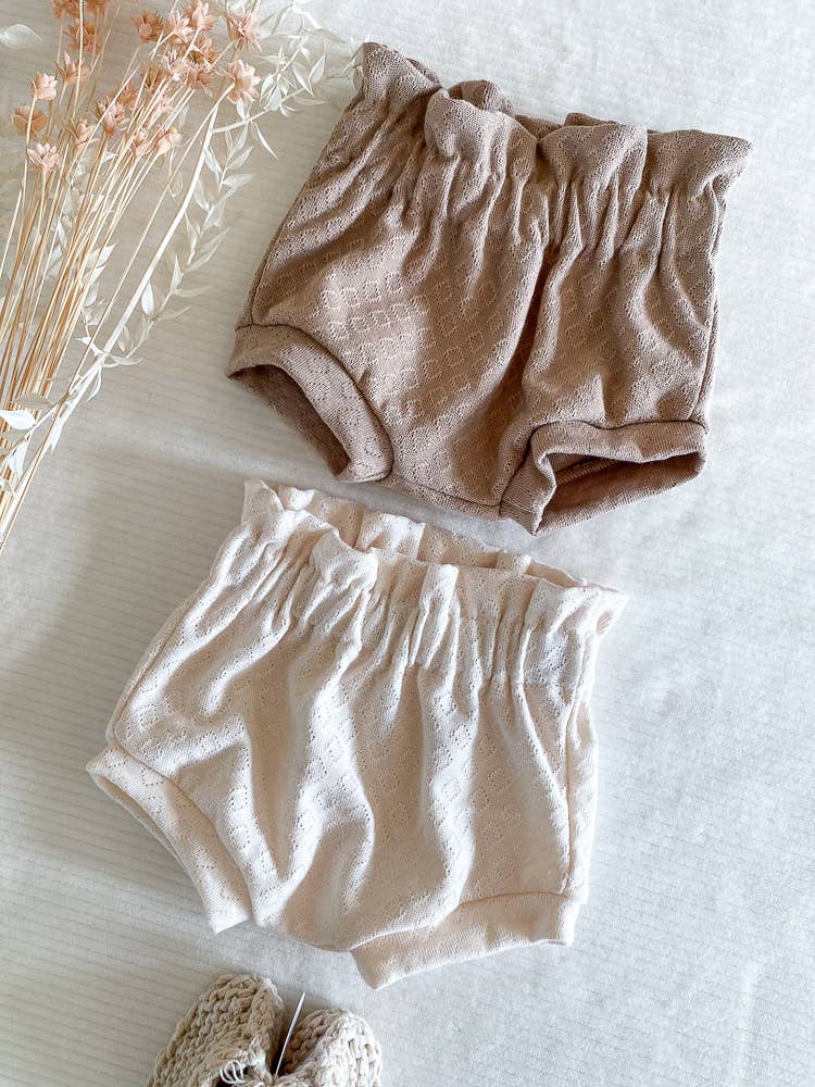 Organic Pointelle Baby Bloomers