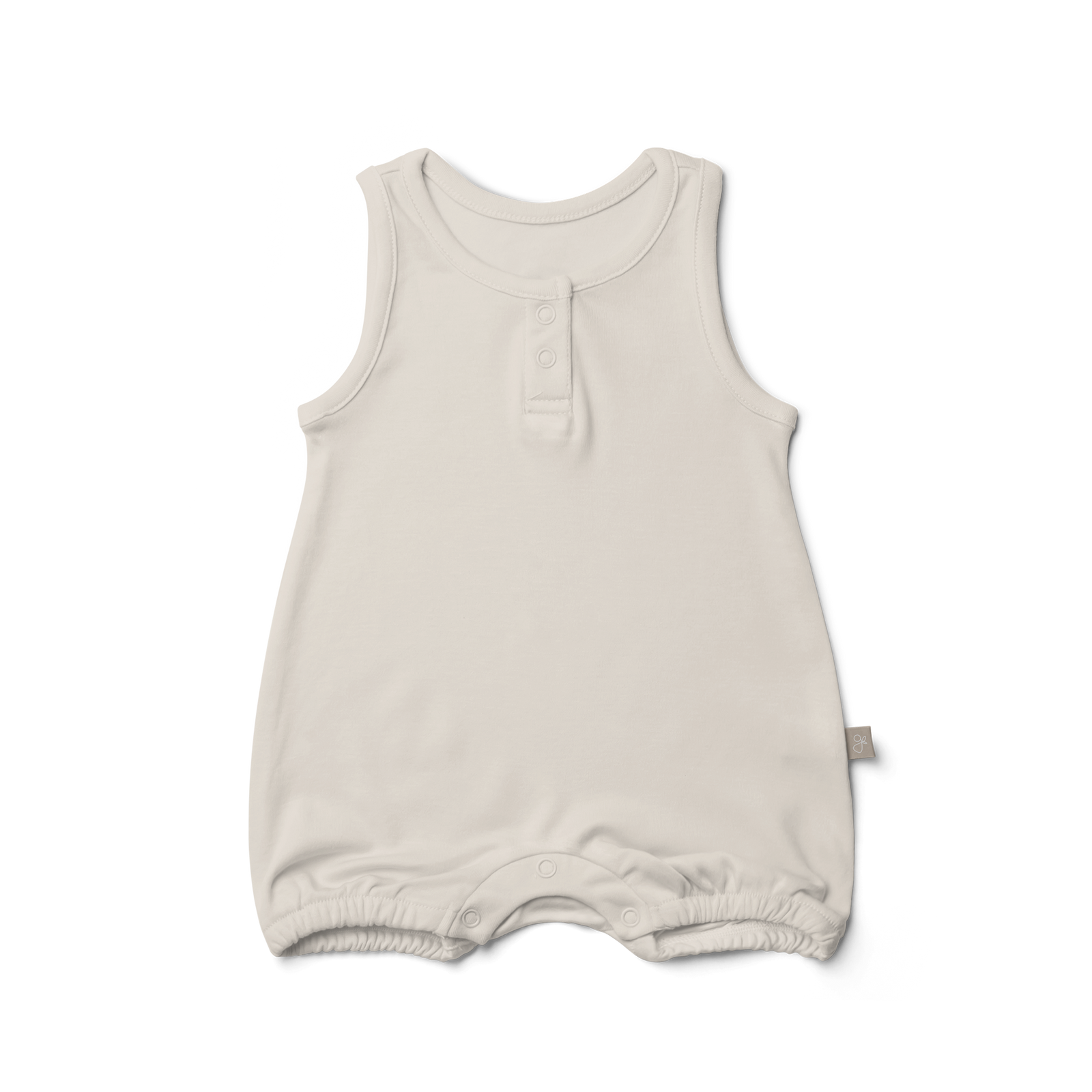 Bamboo Organic Cotton Romper - Birch