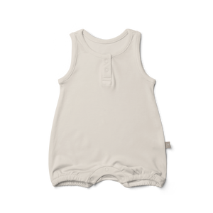 Bamboo Organic Cotton Romper - Birch