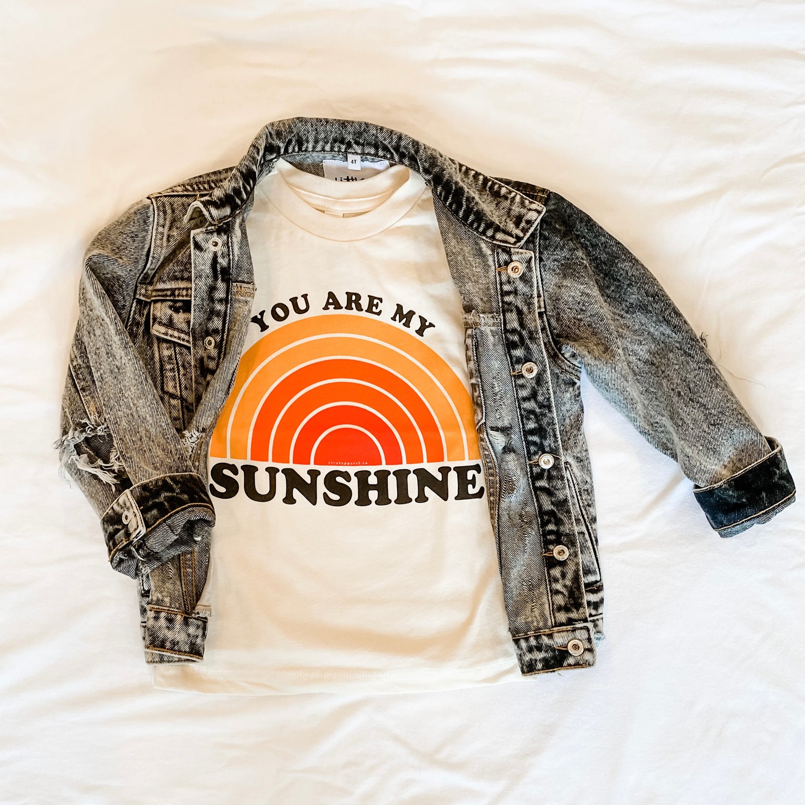 Little & Loved Black Denim Jacket