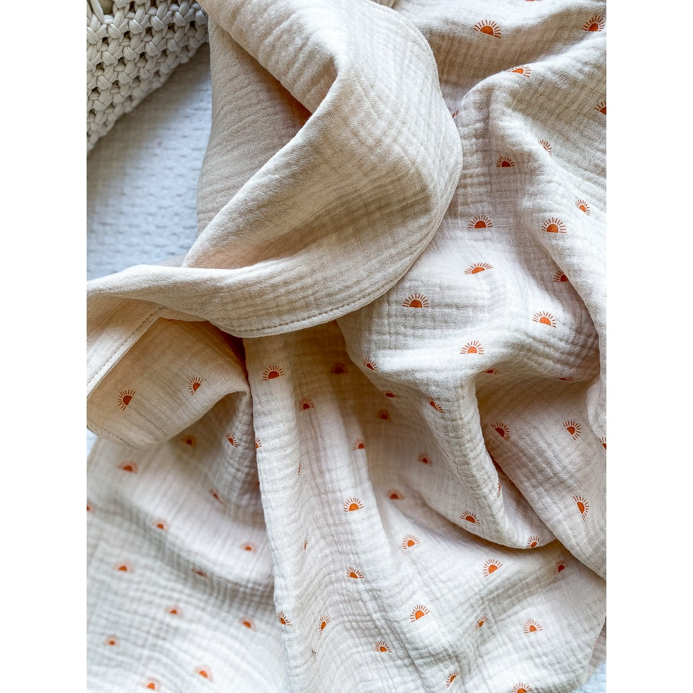 Cream Sunshine Baby Blanket