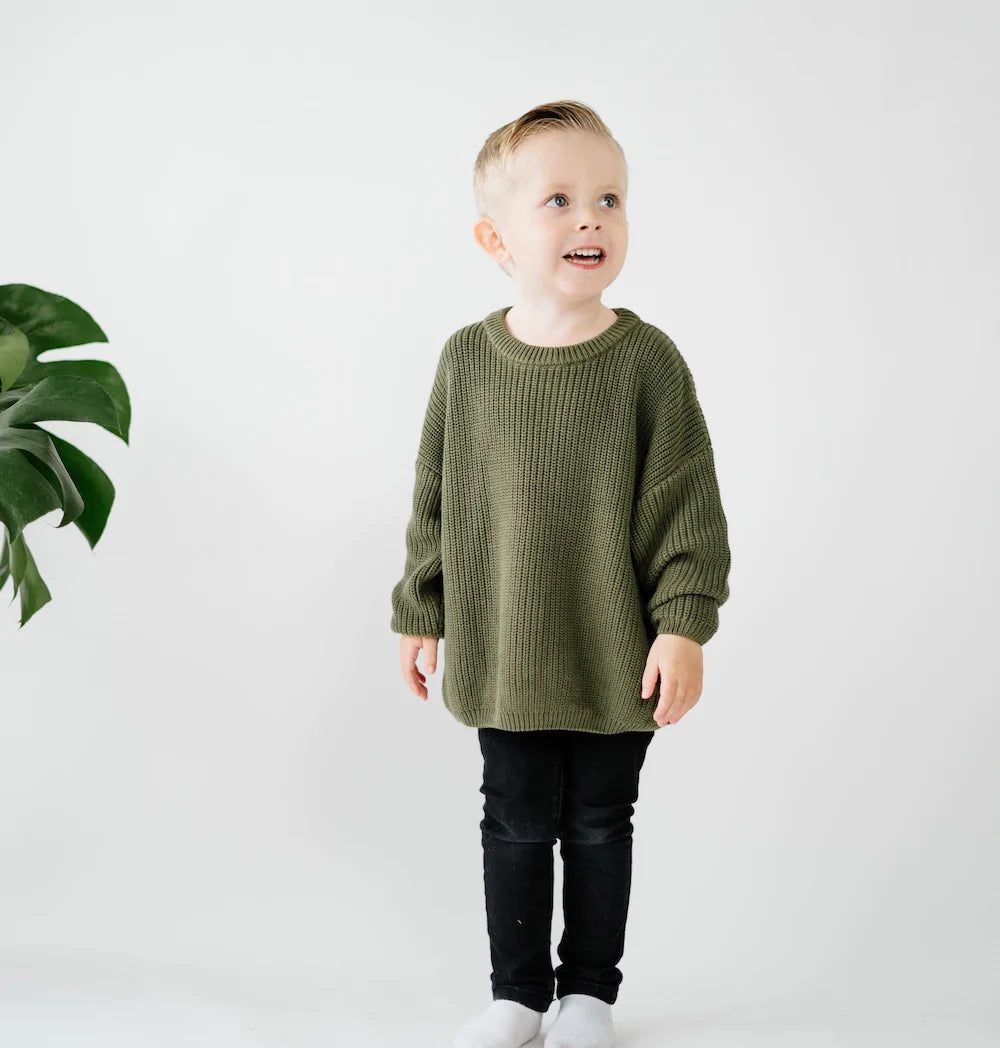 Knit Sweater: Cypress