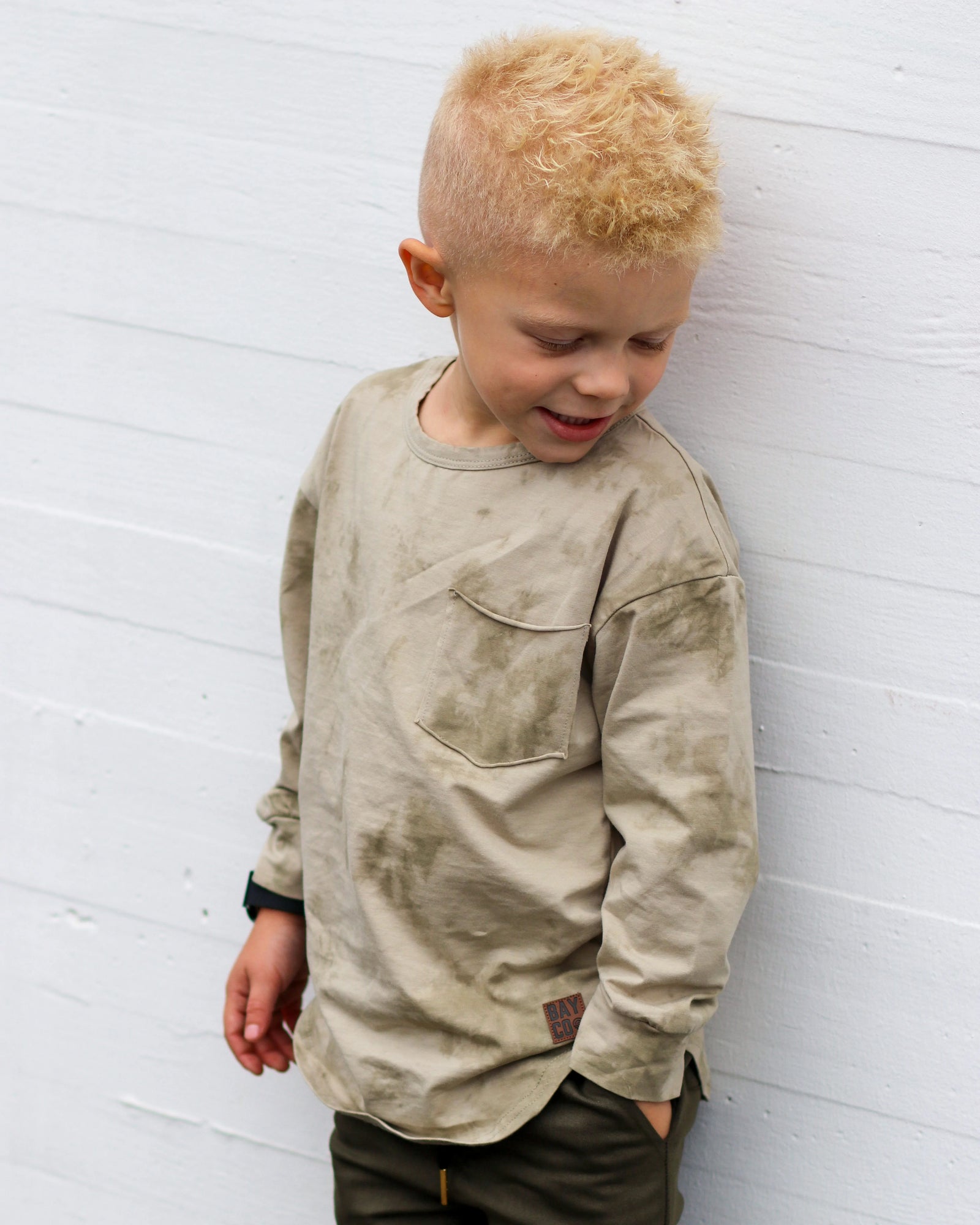 Forest Tie-Dye Long Sleeve Tee