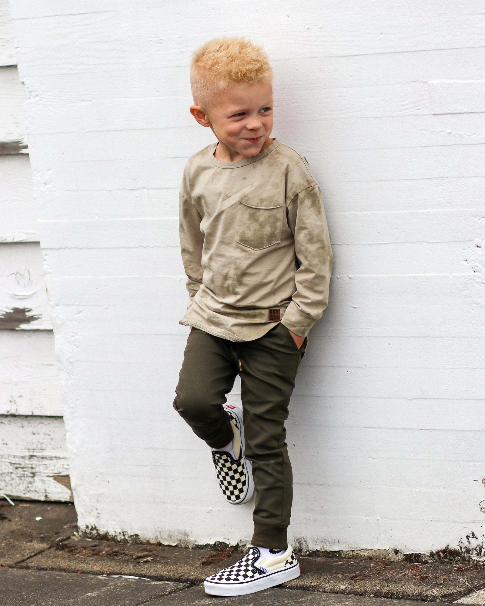 Forest Tie-Dye Long Sleeve Tee