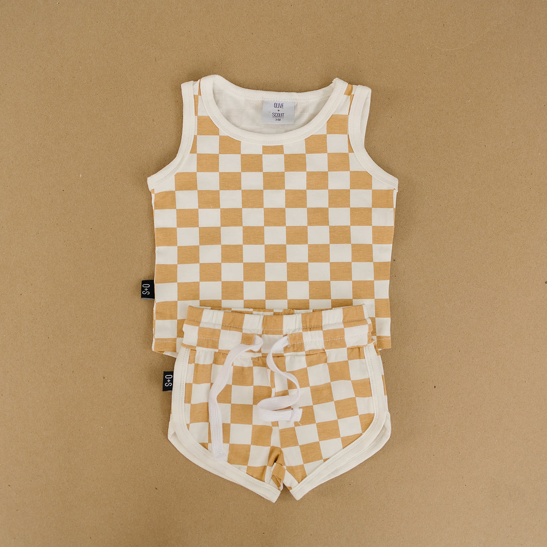 Archer Set (Tan Check)