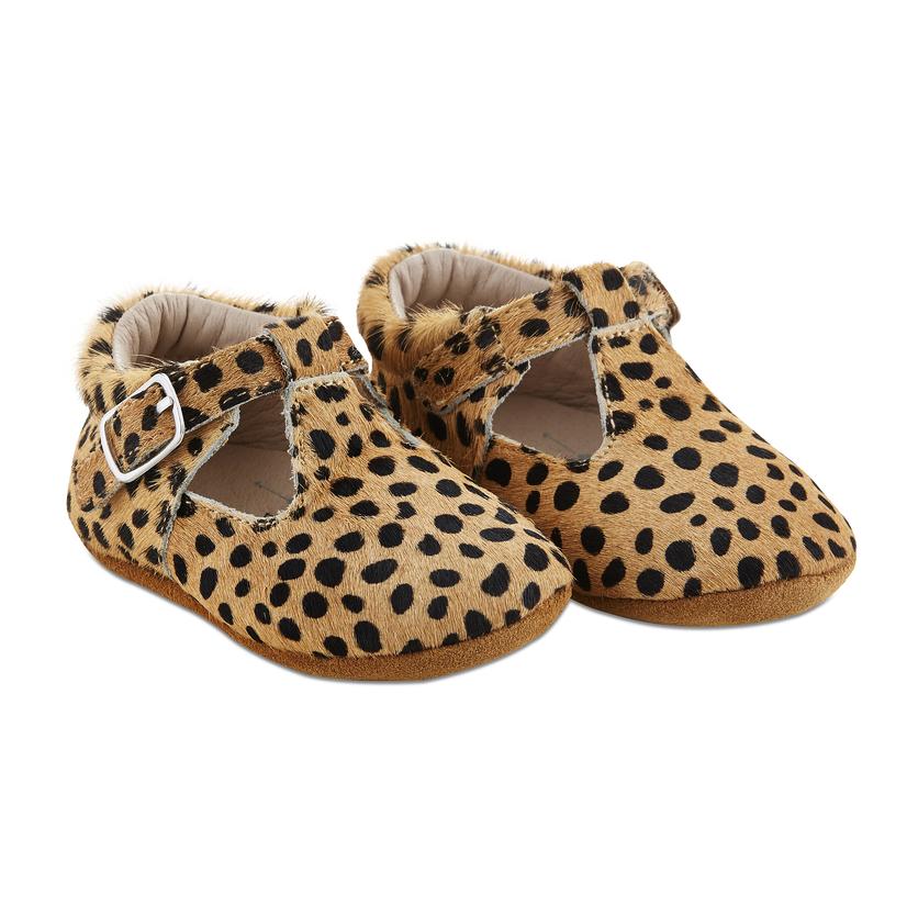 Leopard Mary Janes