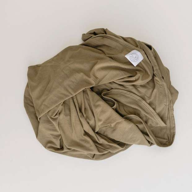 Bamboo Swaddle Blanket Olive