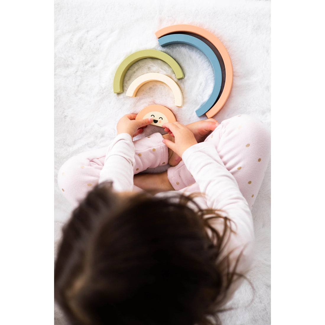 Wooden Rainbow holo co. kids